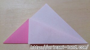 C 折り紙 くだもの(りんご、バナナ。もも）の折り方_html_2d5222d9