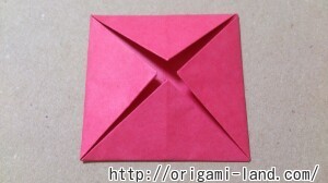 C 折り紙 花(バラ・ダリア・すいせん)の折り方_html_5d2a6dc1