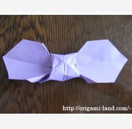 折り紙 リボンの折り方